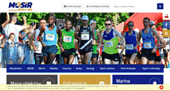 Desktop Screenshot of mosir-nowasol.pl