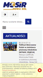 Mobile Screenshot of mosir-nowasol.pl